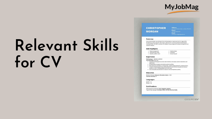 Relevant Skills for CV in 2025